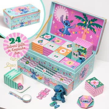 Lilo &amp; Stitch Advent Calendar Keepsake Box Stitch &amp; Angel, Verzenden, Nieuw, Tv, Gebruiksvoorwerp