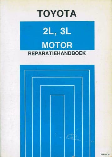 1988 Cressida Hilux Dyna 100/150 2L 3L Motor Reparatieboek, Auto diversen, Verzenden