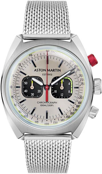 Aston Martin MTTS2F501 TS 2 Timeless chronograaf horloge 43, Overige merken, Staal, Verzenden, Polshorloge