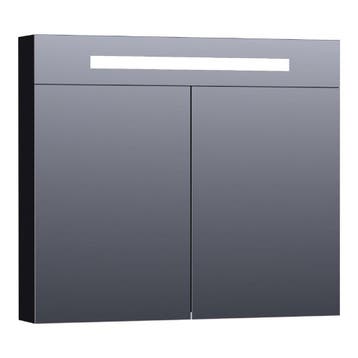 Brauer Promise Deluxe Spiegelkast - 80 cm - met Directe, Ophalen of Verzenden, Nieuw