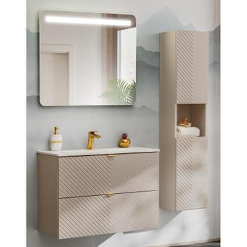 Badkamermeubel Drimo Compact 80CM (Badkamermeubels), Ophalen of Verzenden, Nieuw