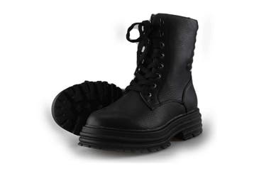 DSTRCT Veterboots in maat 36 Zwart, Verzenden, Zwart, Overige typen, DSTRCT