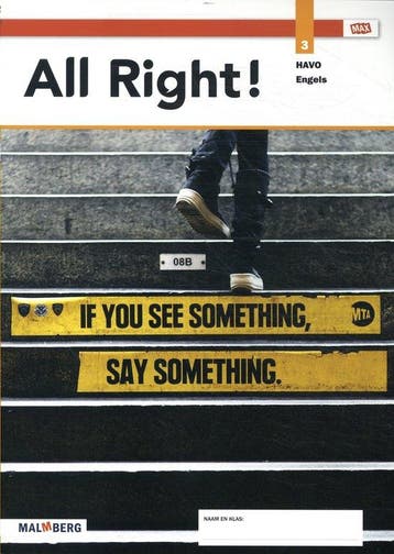 9789402074383 All Right! 3 havo | Tweedehands, Boeken, Verzenden, Zo goed als nieuw