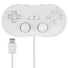 Wii Classic Controller Wit (Third Party) (Wii Accessoires), Spelcomputers en Games, Spelcomputers | Nintendo Wii, Zo goed als nieuw