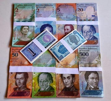 Venezuela. - 250 Banknotes - Various Dates (Zonder