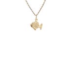 Gouden vintage vis hanger 14 kt, Ophalen of Verzenden, Nieuw