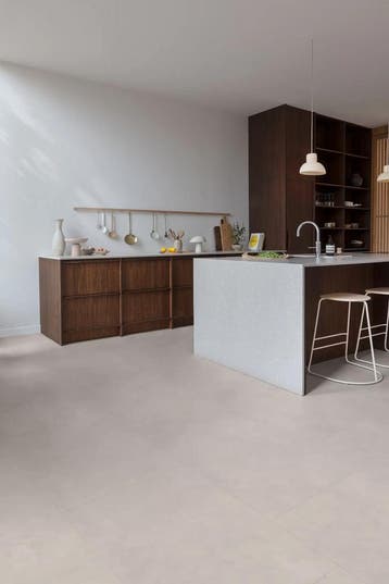 Plak pvc tegel  |  Floorify Grote tegel Pebble Beach FG030, Ophalen, Nieuw