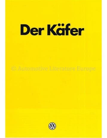 1984 VOLKSWAGEN KEVER BROCHURE DUITS, Nieuw, Volkswagen, Author