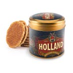 8 stroopwafels in blik Holland Charleston, Ophalen of Verzenden, Nieuw