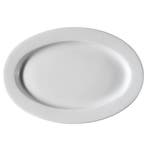 GGM Gastro | (12 stuks) PERA Weiß - bord - ovaal - porselein, Verzenden, Nieuw, Effen, Bord(en)