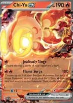 Chi-Yu EX 040/193 Paldea Evolved, Ophalen of Verzenden, Nieuw, Losse kaart, Foil