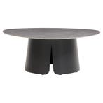 Serenno lounge tuintafel 97x97xH37 cm aluminium antraciet, Tuin en Terras, Tuintafels, Ophalen of Verzenden, Nieuw, Aluminium