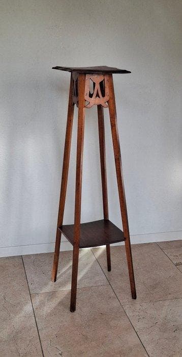 Bijzettafel - Hout - Piëdestal