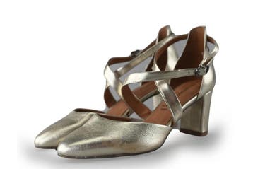Manfield Pumps in maat 41 Goud, Pumps, Overige kleuren, Verzenden, Zo goed als nieuw