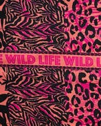 Viscose Paneel Ibiza Wild Life, Nieuw, Overige kleuren