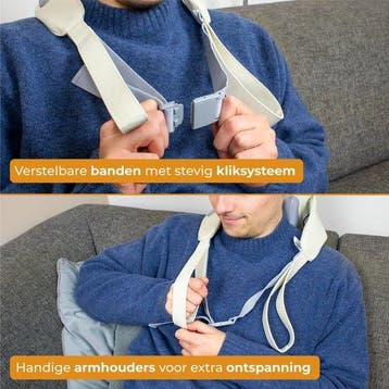 2dekans | Nuvance - Massagekussen  ook voor Arm Rug & Been, Ophalen of Verzenden, Zo goed als nieuw