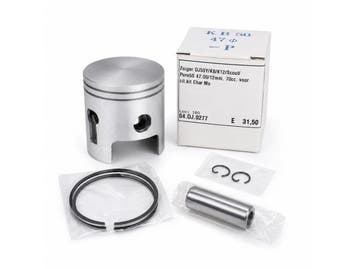 Veiling - Zuiger 47mm / Pistonpen 12mm – 70cc DJ50 / K12 /, Fietsen en Brommers, Nieuw
