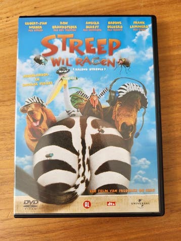 DVD - Streep Wil Racen, Cd's en Dvd's, Gebruikt, Verzenden, Alle leeftijden, Dieren