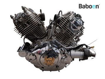 Motorblok Yamaha XV 750 Virago 1988-1997 (XV750), Motoren, Verzenden, Gebruikt