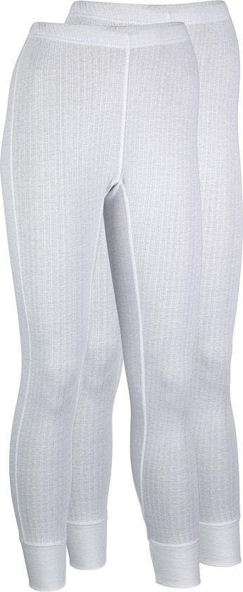 Avento Thermobroek - Dames - 2-Pack - Wit - Maat 38, Kleding | Dames, Sportkleding, Verzenden, Nieuw, Wit
