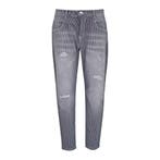 MAC • gestreepte jeans Boyfit button • 36, Kleding | Dames, Spijkerbroeken en Jeans, MAC, Verzenden, Nieuw, Blauw