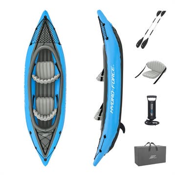 Hydro Force Cove Champion X2 Opblaasbare kajak - 2 personen, Watersport en Boten, Kano's, Verzenden, Nieuw