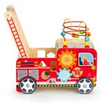 Houten Loopwagen Brandweer | Nieuw | Scherpe Prijs, Ophalen of Verzenden, Nieuw, Loopvoertuig