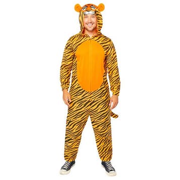 Tijger Onesie Met Capuchon Volwassenen, Ophalen of Verzenden, Nieuw
