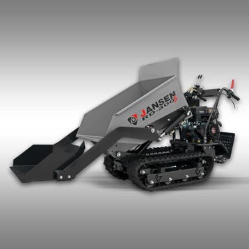 Rupsdumper Jansen RD-300S, benzinemotor, hydro kiepbak, Verzenden, Grondbewerking
