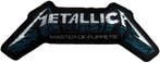 Metallica Master Of Puppets Blue Poster Logo Patch off merch, Ophalen of Verzenden, Nieuw, Kleding