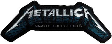 Metallica Master Of Puppets Blue Poster Logo Patch off merch, Ophalen of Verzenden, Nieuw, Kleding