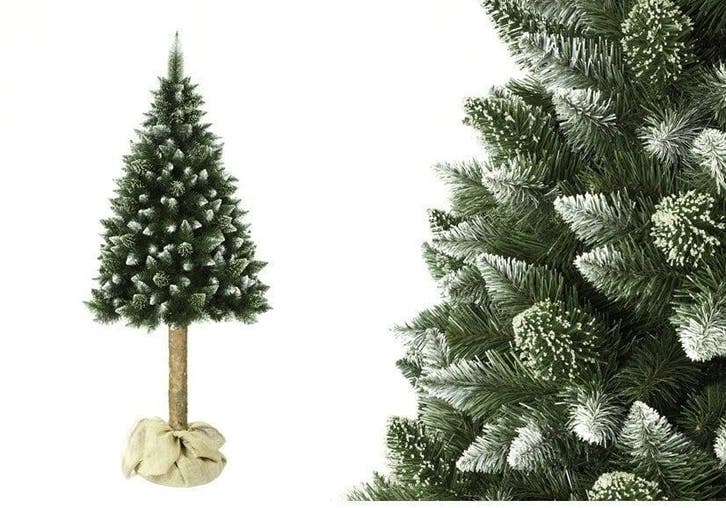 Realistische Kerstboom 220cm | Natuurlijke Stam | Beste P..., Diversen, Kerst, Nieuw, Ophalen of Verzenden