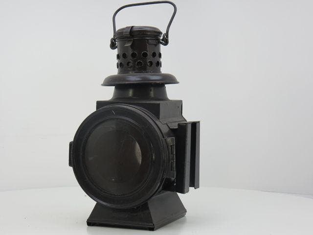 DB Flugelsignal Lampe (Spoorwegen 1:1, grootspoor), Verzamelen, Spoorwegen en Tramwegen, Overige typen, Gebruikt, Ophalen of Verzenden