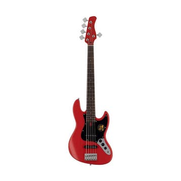 Sire V3P 5/RS Marcus Miller 5-Snarige Basgitaar Red Satin, Muziek en Instrumenten, Ophalen of Verzenden, Nieuw