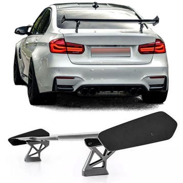 Spoiler BMW 3 Serie F30 / M3 F80 Glans Zwart GTS Look, Ophalen of Verzenden, Nieuw