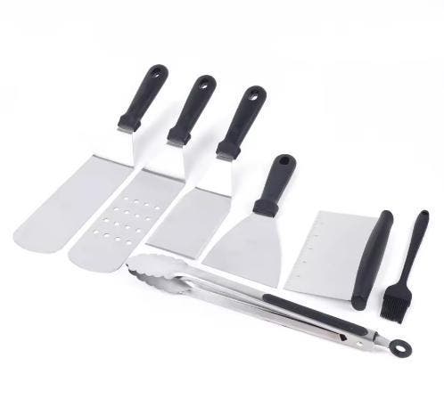 10-delige RVS BBQ Set – Inclusief Draagtas voor Outdoor Gril, Tuin en Terras, Barbecue-accessoires, Nieuw, Verzenden