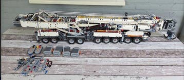 Lego MOC (My own creation) - Liebherr LTM 11200 met 7692, Nieuw