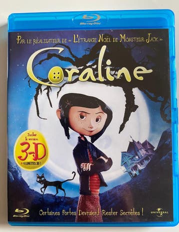 CORALINE (IMPORT WITHOUT DUTCH SUBS) (3D) (BLURAY), Verzenden, Gebruikt