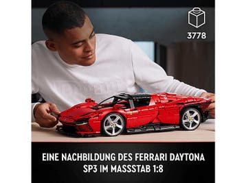 LEGO Technic : Ferrari Daytona SP3, Kinderen en Baby's, Verzenden, Nieuw