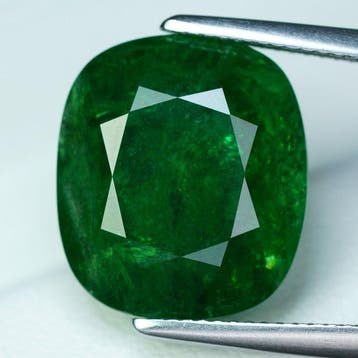 Zonder minimumprijs Groen Tsavoriet - 18.57 ct -, Nieuw