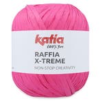 Katia Raffia X-Treme - 106 Fuchsia - Biologische Viscose L, Hobby en Vrije tijd, Breien en Haken, Ophalen of Verzenden, Nieuw