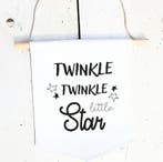 Canvas Twinkle Twinkle Little Star en Dream Big Little One, Verzenden, Nieuw, Wanddecoratie