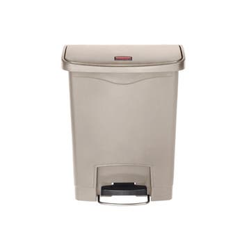 Rubbermaid Slim Jim Step On container Front Step kunststof, Huis en Inrichting, Woonaccessoires | Prullenbakken, Verzenden, Nieuw
