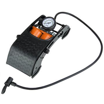 Voetluchtpomp Oranje met Manometer tot 7bar (Recreatie), Verzenden, Nieuw