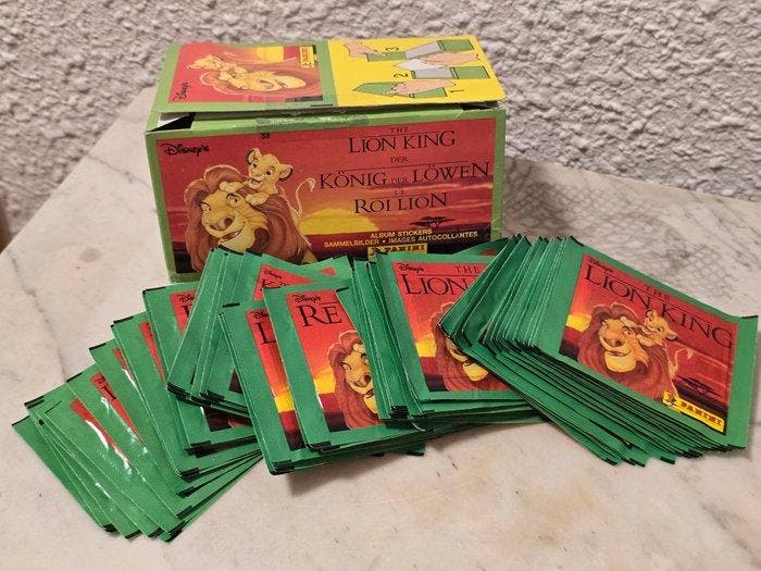 70 sobres cromos El Rey León Panini 1994 Complete set -, Verzamelen, Stickers