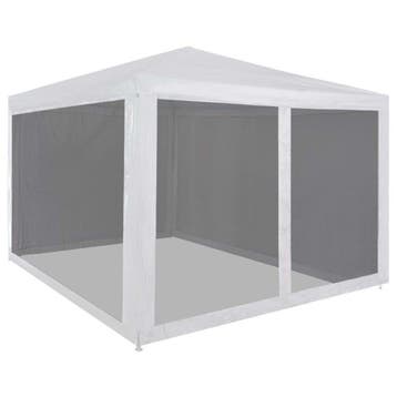vidaXL Partytent met 4 mesh zijwanden 3x3 m, Tuin en Terras, Partytenten, Verzenden, Nieuw, Partytent