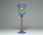 Kosta Boda - Ulrica Hydman-Vallien - Wijnglas - Glas -, Antiek en Kunst