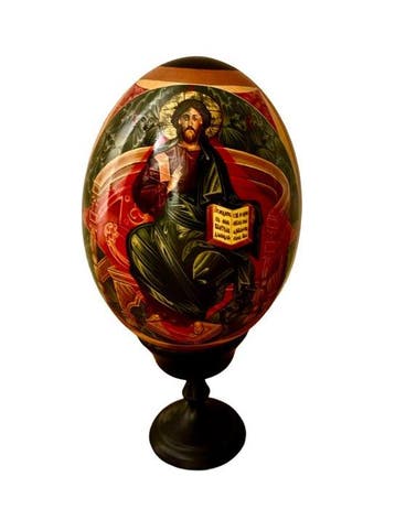Icoon - Christus Pantokrator - Hout - A beautiful orthodox
