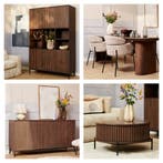 Complete-set Madison bruin -zwart of beige - bekend van TV!, Huis en Inrichting, Verzenden