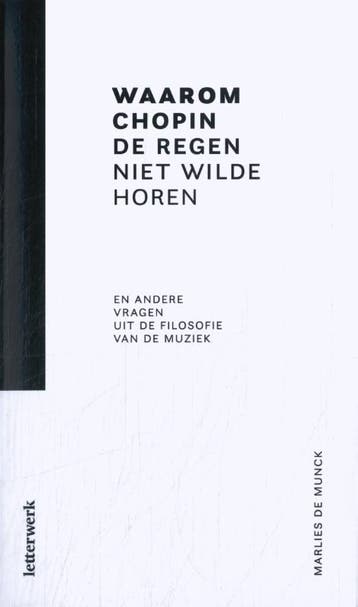 Waarom Chopin De Regen Niet Wilde Horen | Marlies Munck, Ophalen of Verzenden, Nieuw, Marlies Munck